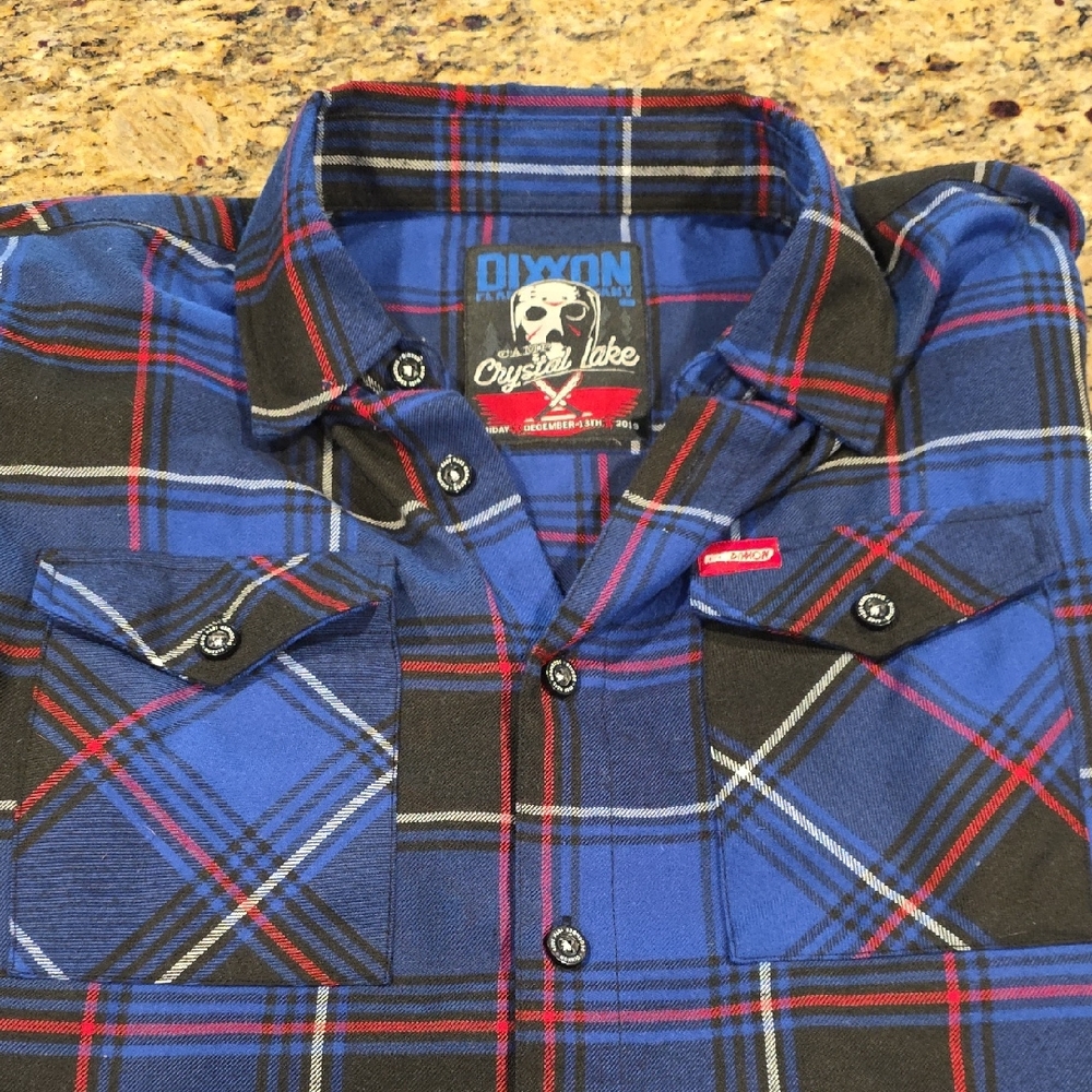 Dixxon Camp Crystal Lake Flannel Shirt